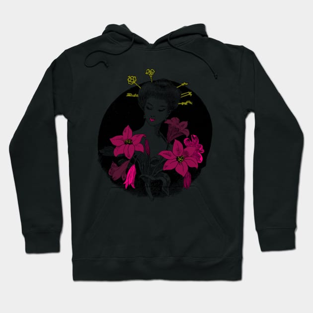 geisha Hoodie by ysmnlettering